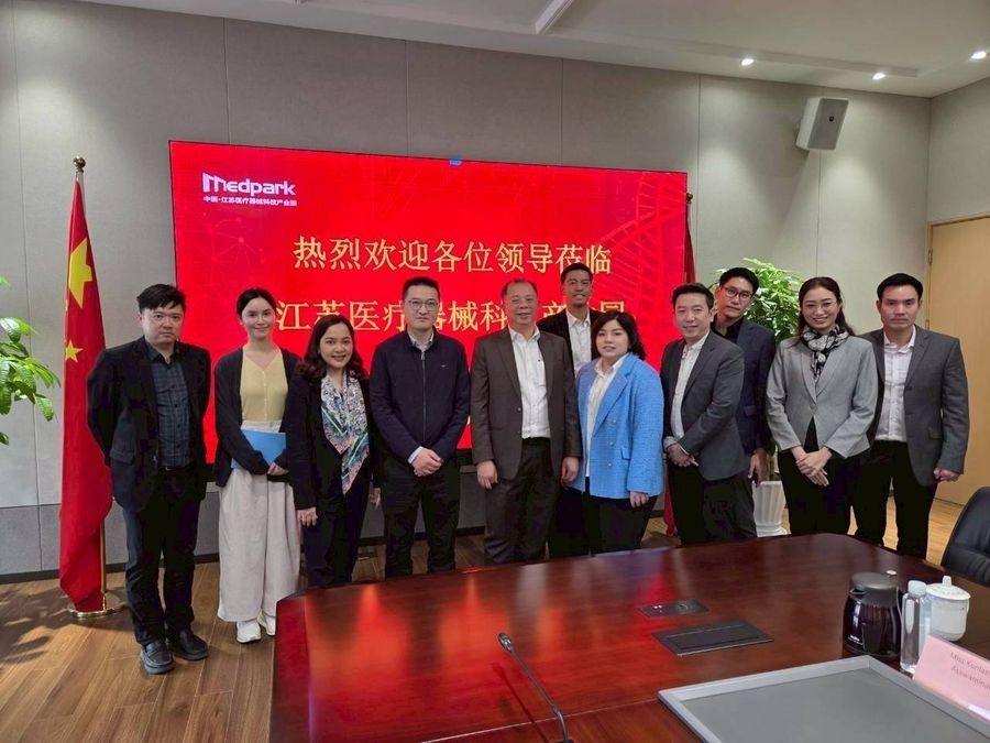 สกพอ. ศึกษาความร่วมมือด้านอุตสาหกรรมการแพทย์ ณ เมืองซูโจว